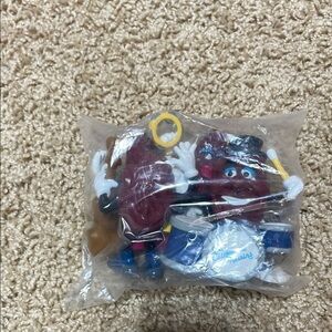 California raisin collectibles Vintage 1980s Sealed NEW NOS Band Drums Tamborine